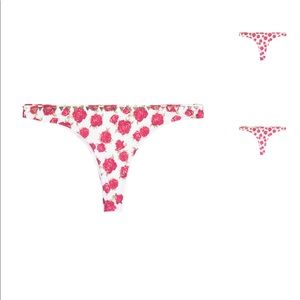 SAME Los Angeles Floral Blanc Sphinx Bikini Bottom